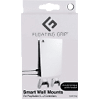 FLOATING GRIP PS5 Wall mounts by Floating Grip - Bundle - White, Wandhalterung, Weiß