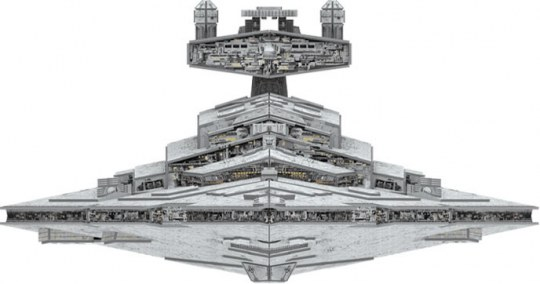 REVELL 00326 Star Wars Imperial Star Destroyer Modellbausatz
