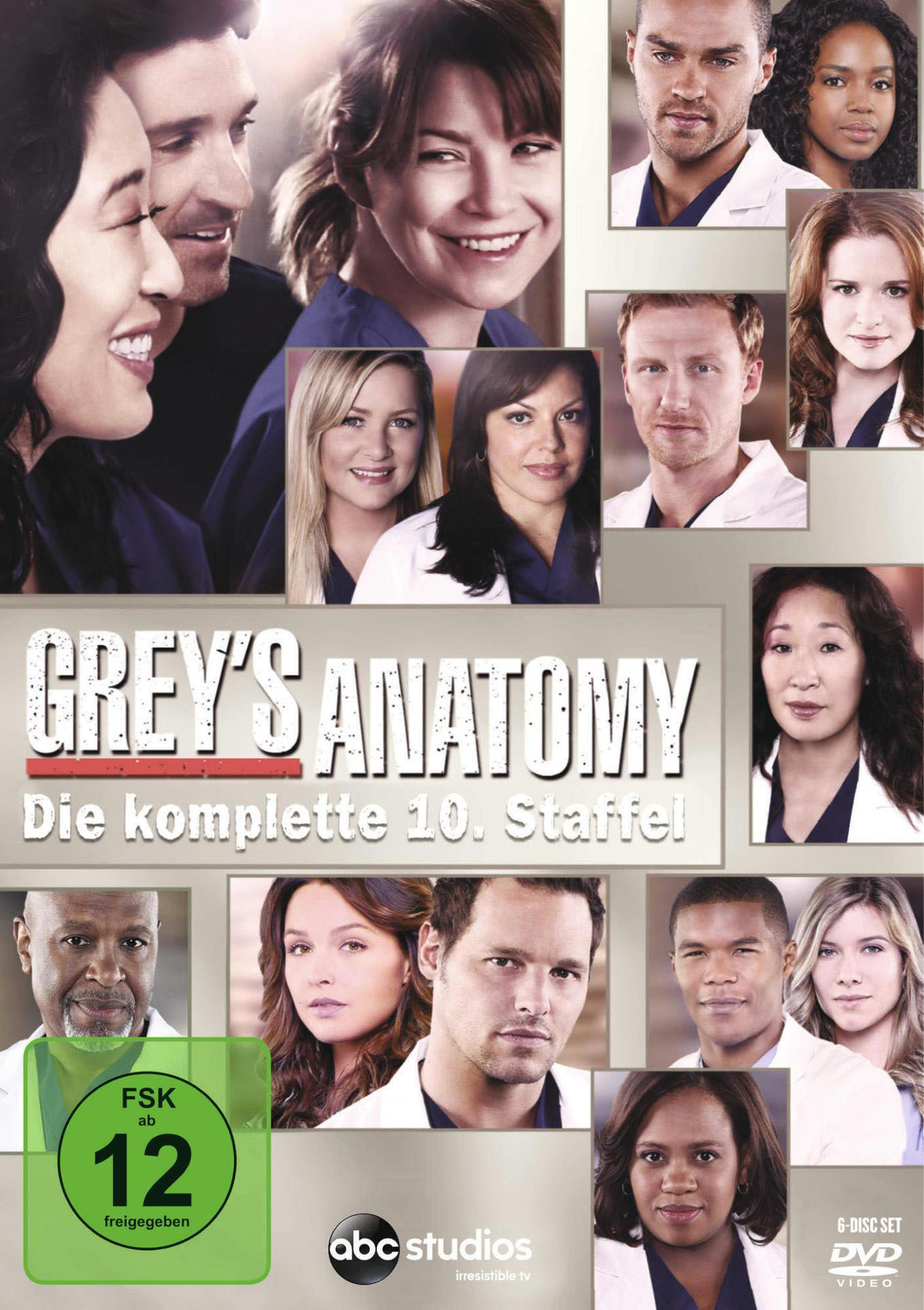 zehnte Staffel DVD Grey\'s komplette Anatomy Die -