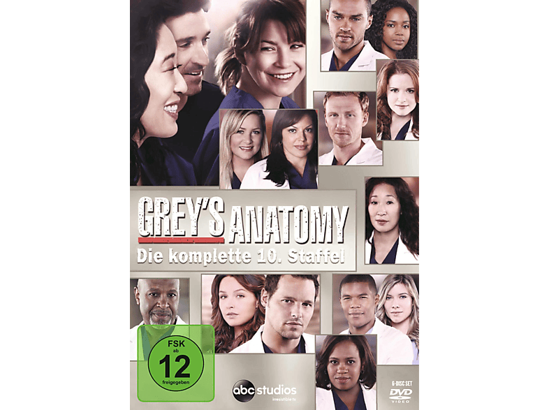 zehnte Staffel DVD Grey\'s komplette Anatomy Die -