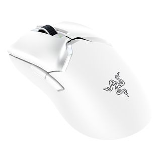 RAZER Viper V2 Pro - Mouse da gaming, wireless (Razer™ HyperSpeed ​​​​Wireless) / cablato (cavo Speedflex), ottico con LED, 30000 dpi, bianco
