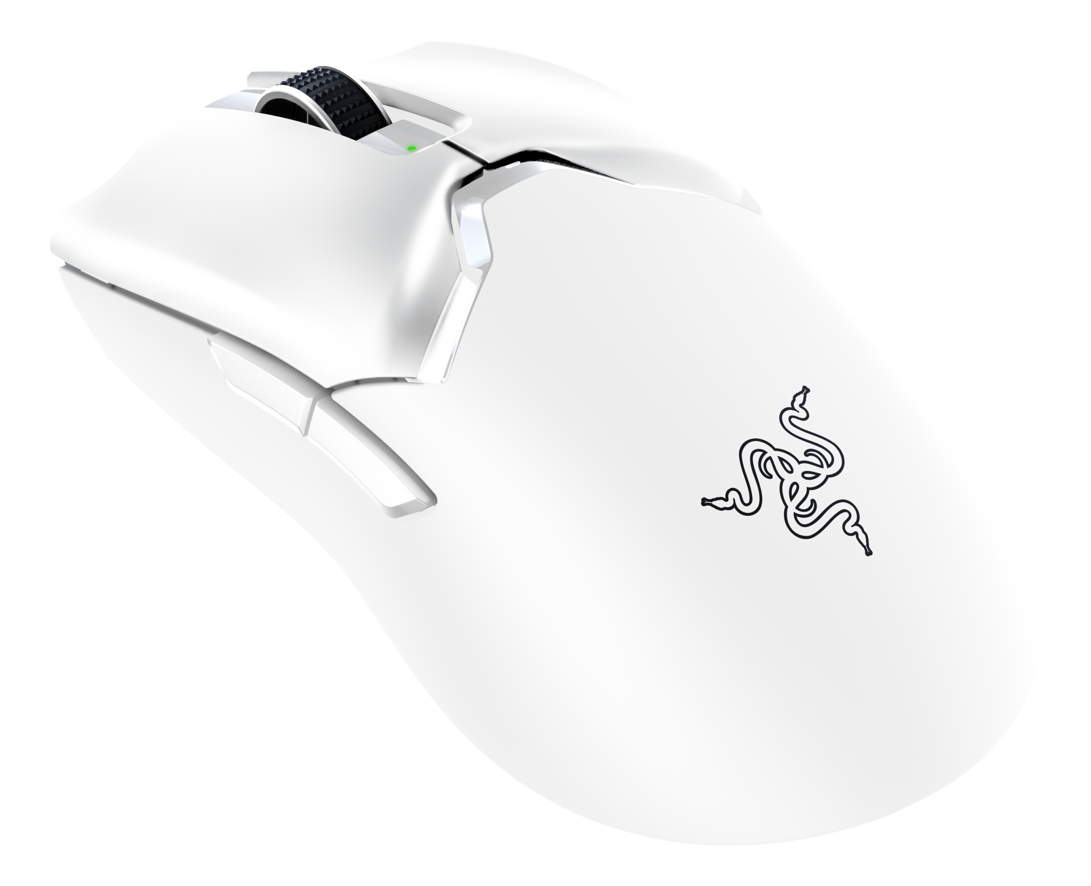 RAZER Viper V2 Pro - Mouse da gaming, Wireless (Razer™ HyperSpeed Wireless) / Cablato (cavo Speedflex), Ottica con LED, 30000 dpi, Bianco