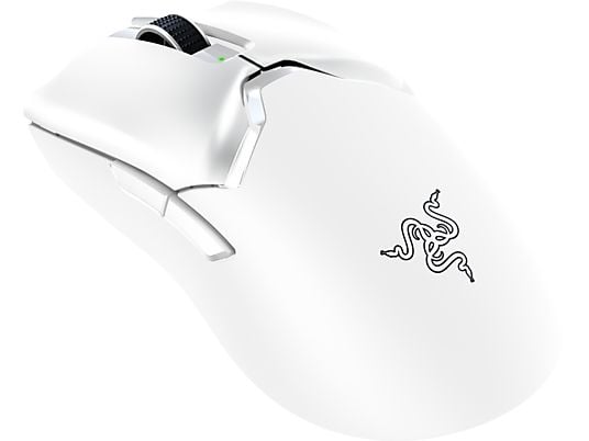 RAZER Viper V2 Pro - Mouse da gaming, Wireless (Razer™ HyperSpeed Wireless) / Cablato (cavo Speedflex), Ottica con LED, 30000 dpi, Bianco