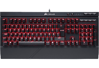 antiek val uitdrukken Teclado gaming | Corsair K68, Cable, IP32, Cherry MX Red, Negro