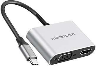 MEDIACOM USB-C TO HDMI E VGA