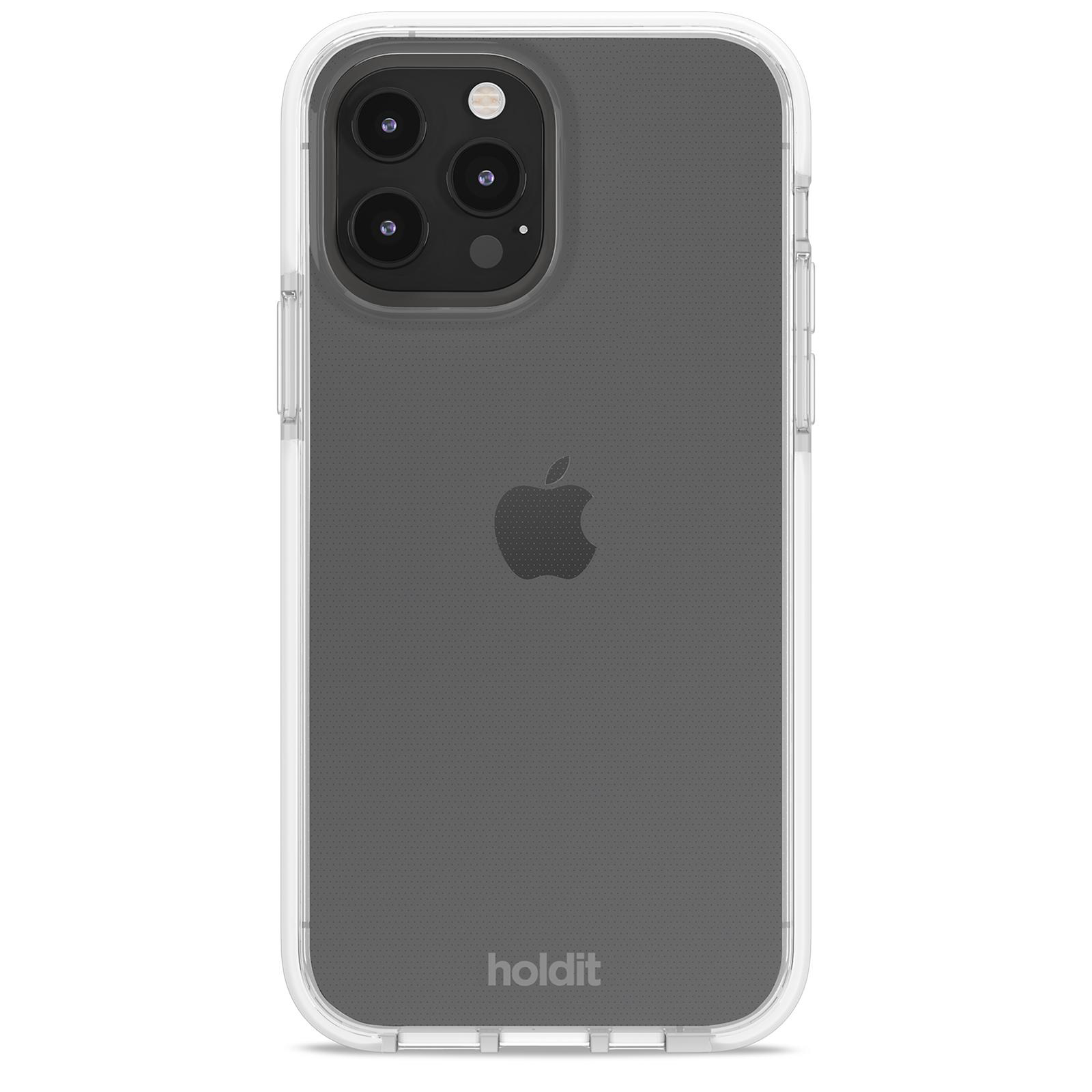 HOLDIT Seethru, Backcover, Apple, iPhone Pro, 13 White