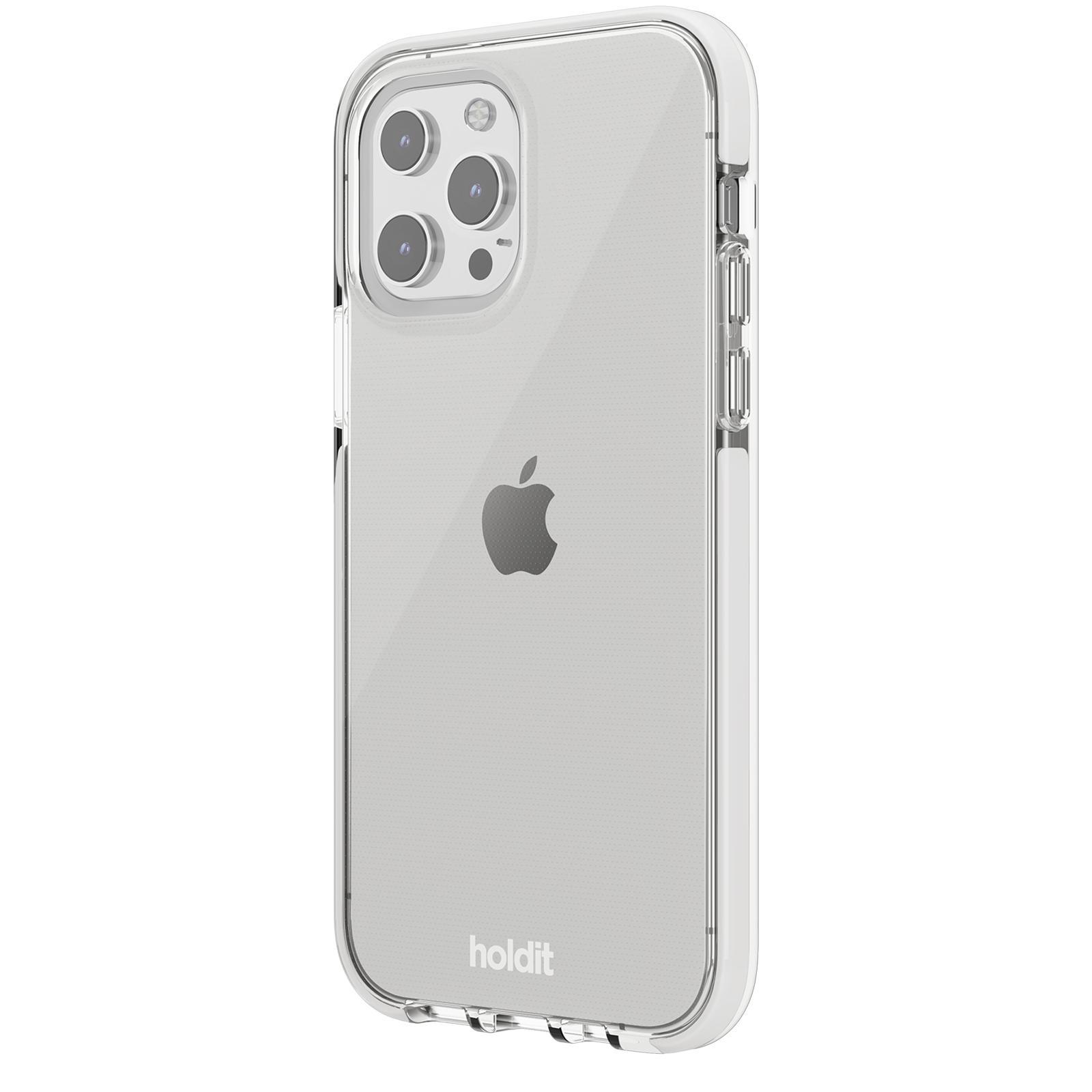 HOLDIT Seethru, Backcover, Pro, 13 White Apple, iPhone