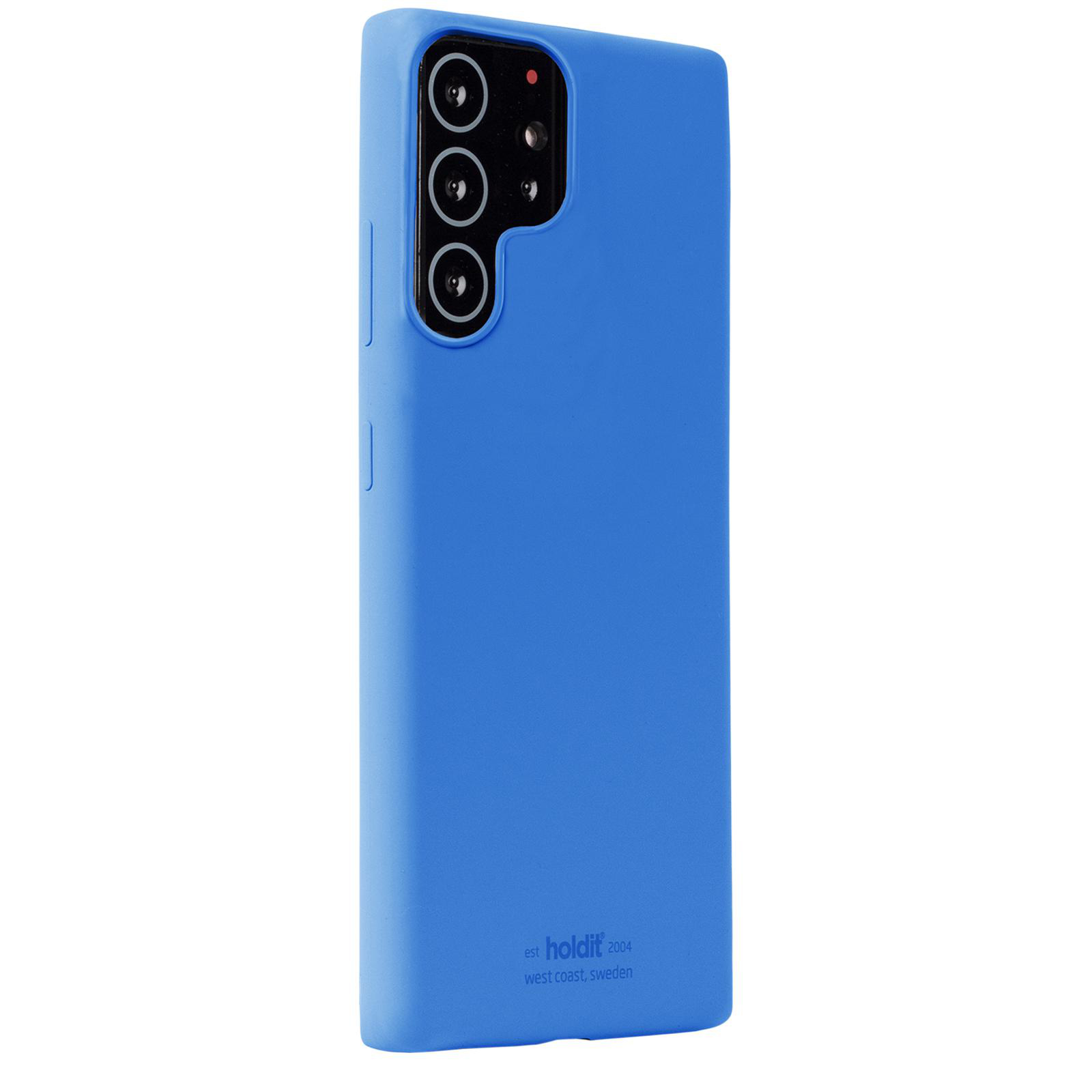HOLDIT Silicone Case, Backcover, Samsung, Galaxy S22 Ultra, Skye Blue 