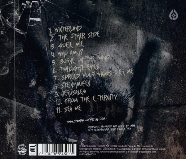 CD-Cover mit Album-Trackliste und strukturiertem Design.