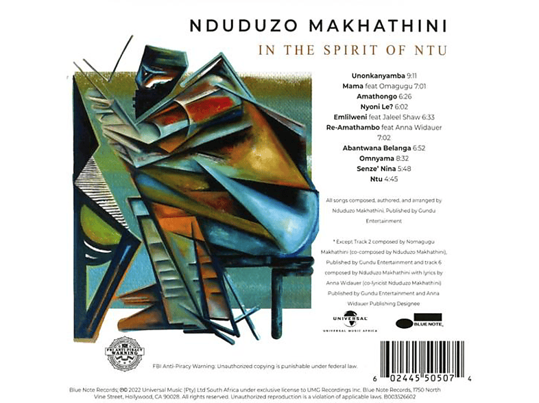 Thumbnail - Nduduzo Makhathini - In The Spirit of Ntu (CD)