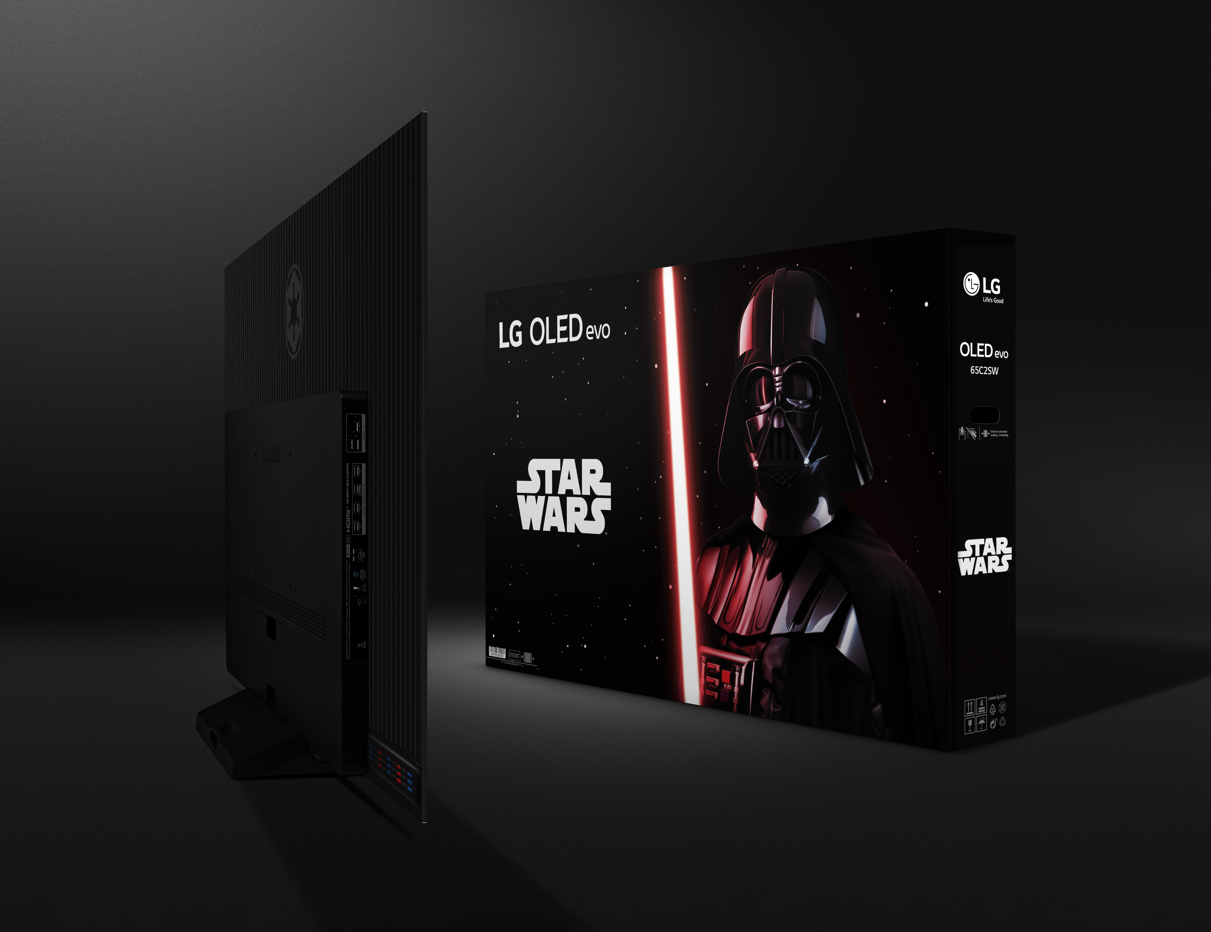 LG OLED65C2SW Star Wars Edition OLED TV (Flat, 65 Zoll / 164 cm, UHD 4K, SMART TV, webOS 22 mit LG ThinQ)