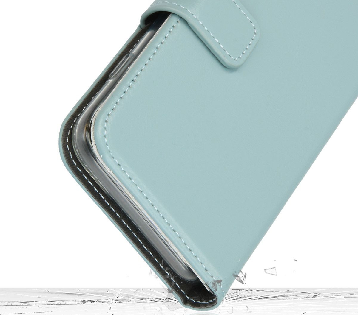 SELENCIA Flipcover Booktype Galaxy A32 (5G) Blauw (A326F51234205)