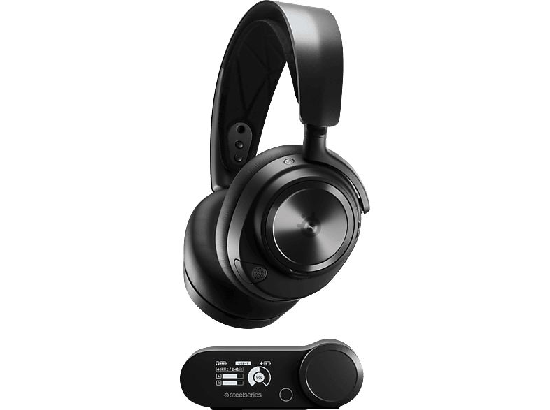 STEELSERIES Arctis Nova Pro Wireless, Over-ear Gaming-Headset Bluetooth Schwarz