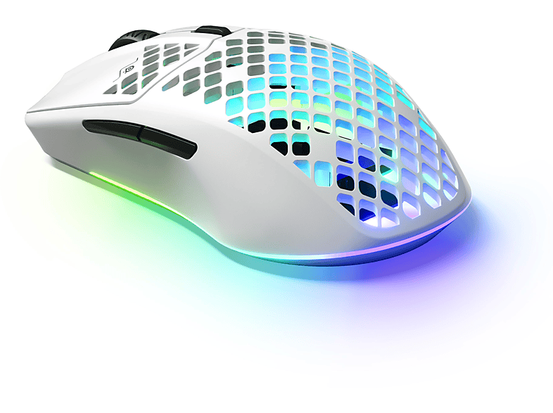 Thumbnail - STEELSERIES Aerox 3 Wireless 2022 Gaming Maus, Mattweiß