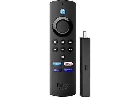 Reproductor multimedia   Fire TV Stick Lite 2022, Mando por voz  Alexa, Full HD, 8 GB, HDMI, Negro