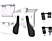 COLLECTIVE MINDS Wired Universal Strikepack Dominator - MOD Pack (Xbox One) - adaptateur de manette (blanc/noir)