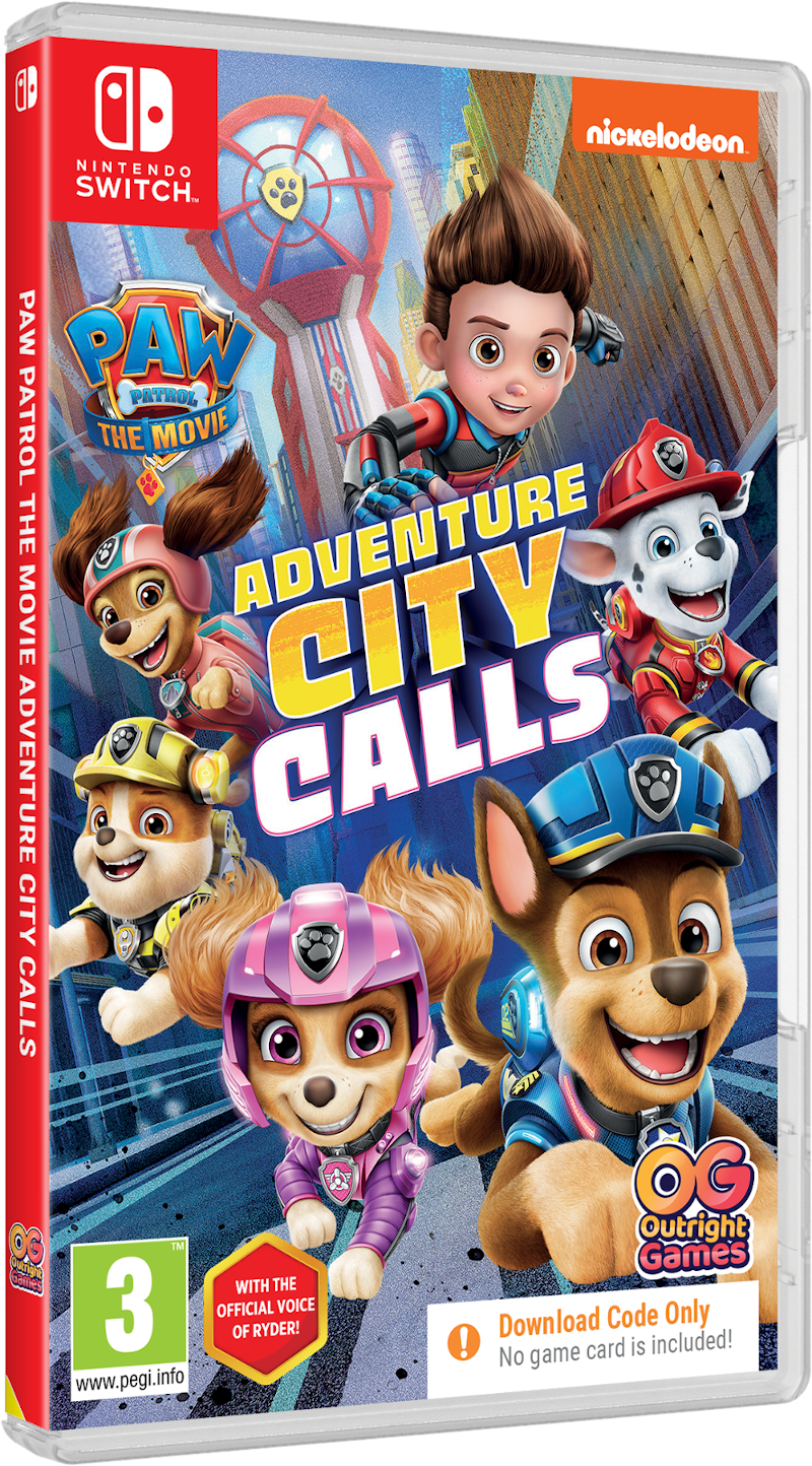 Paw Patrol The Movie: Adventure City Calls (Nintendo Switch)