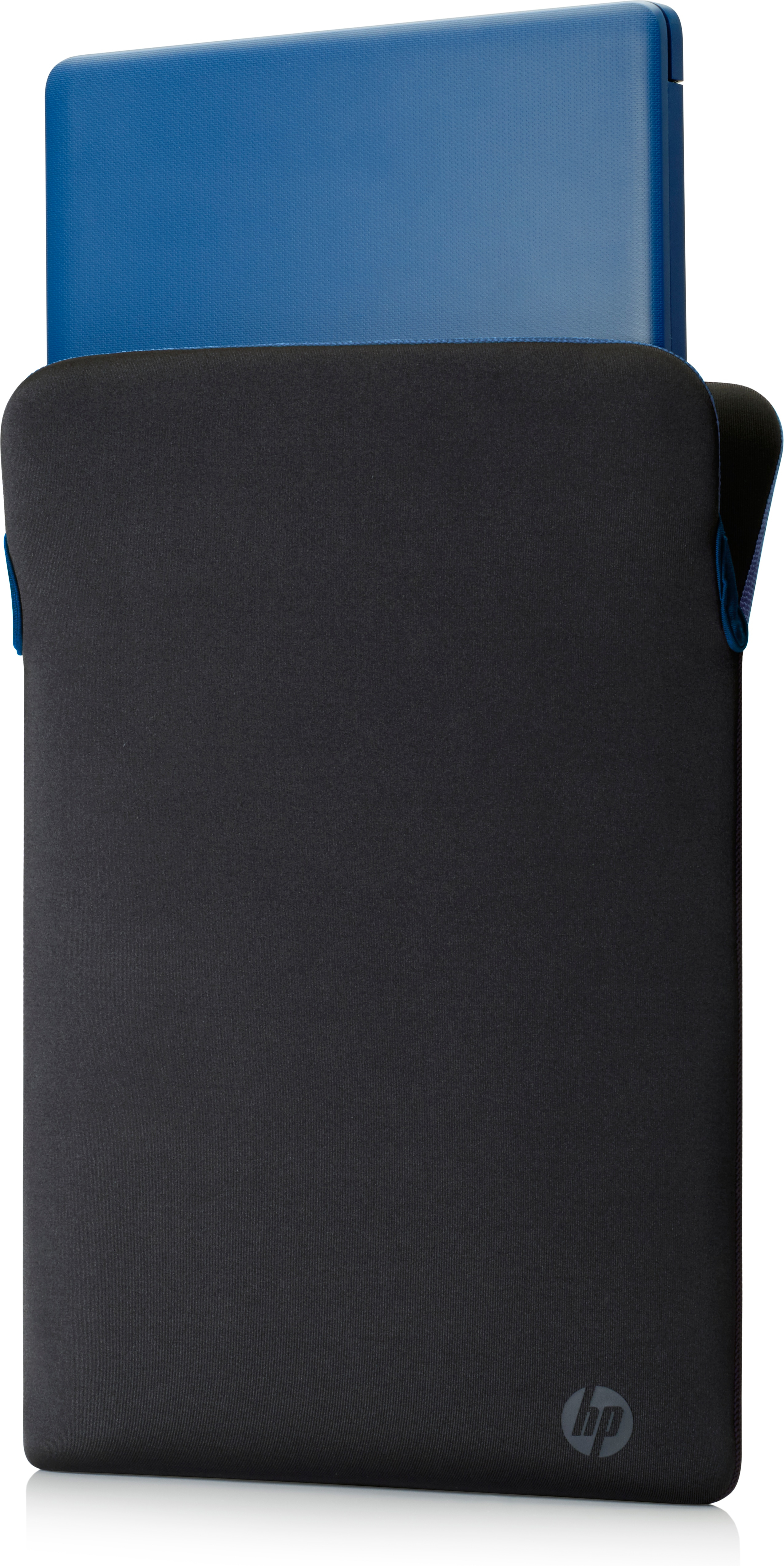 HP Protective Reversible Wende Tablethülle Sleeves für universal Neopren, Schwarz/Blau