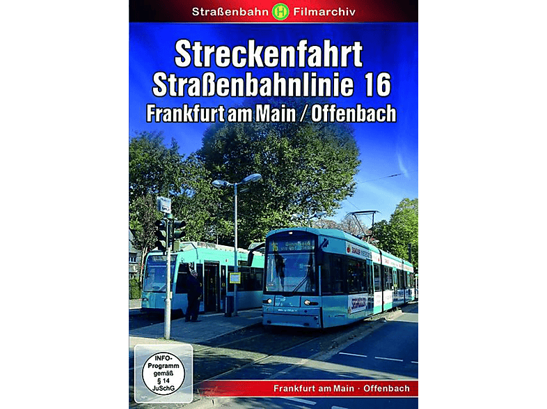 DVD Strassenbahnlinie Streckenfahrt 16
