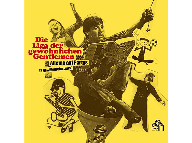 Die Liga Der Gewöhnlichen Gentlemen - Alleine auf Parties-18 gewöhnliche "Hits" - (Vinyl)