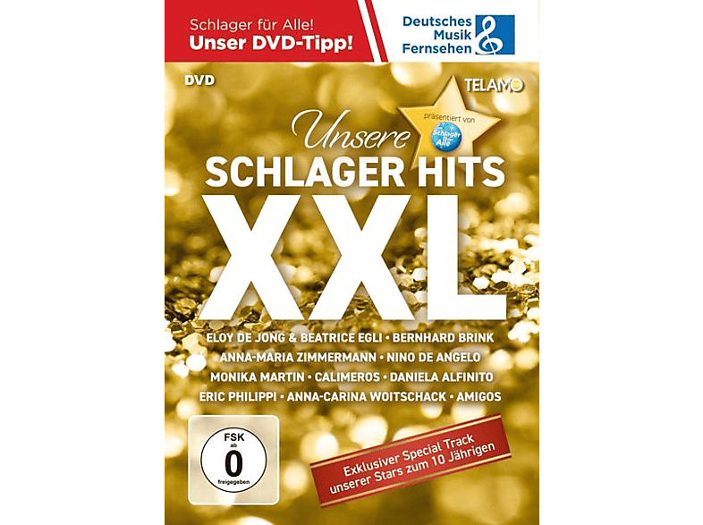 VARIOUS - Unsere Schlager Hits XXL  - (DVD)