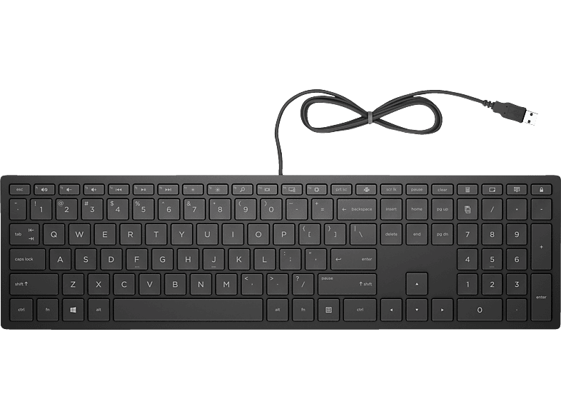 HP Pavillon, Tastatur, Mechanisch, kabelgebundene, Schwarz | Tastaturen