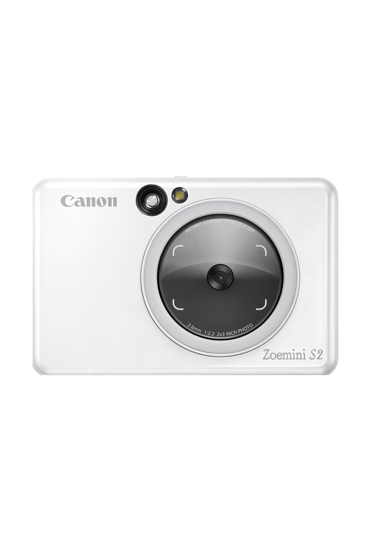 Instant Cam. Printer Zoemini S2 Fotoğraf Makinesi İnci Beyazı