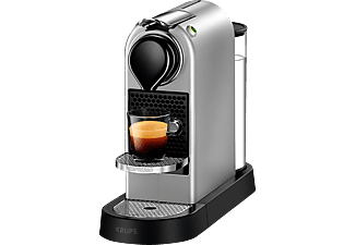 gekruld doel Aardappelen KRUPS XN741B Nespresso New CitiZ Kapselmaschine Silber/Schwarz Nespresso |  MediaMarkt