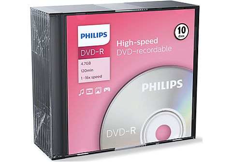 DVD-R PHILIPS DVD-R 4,7GB 16x