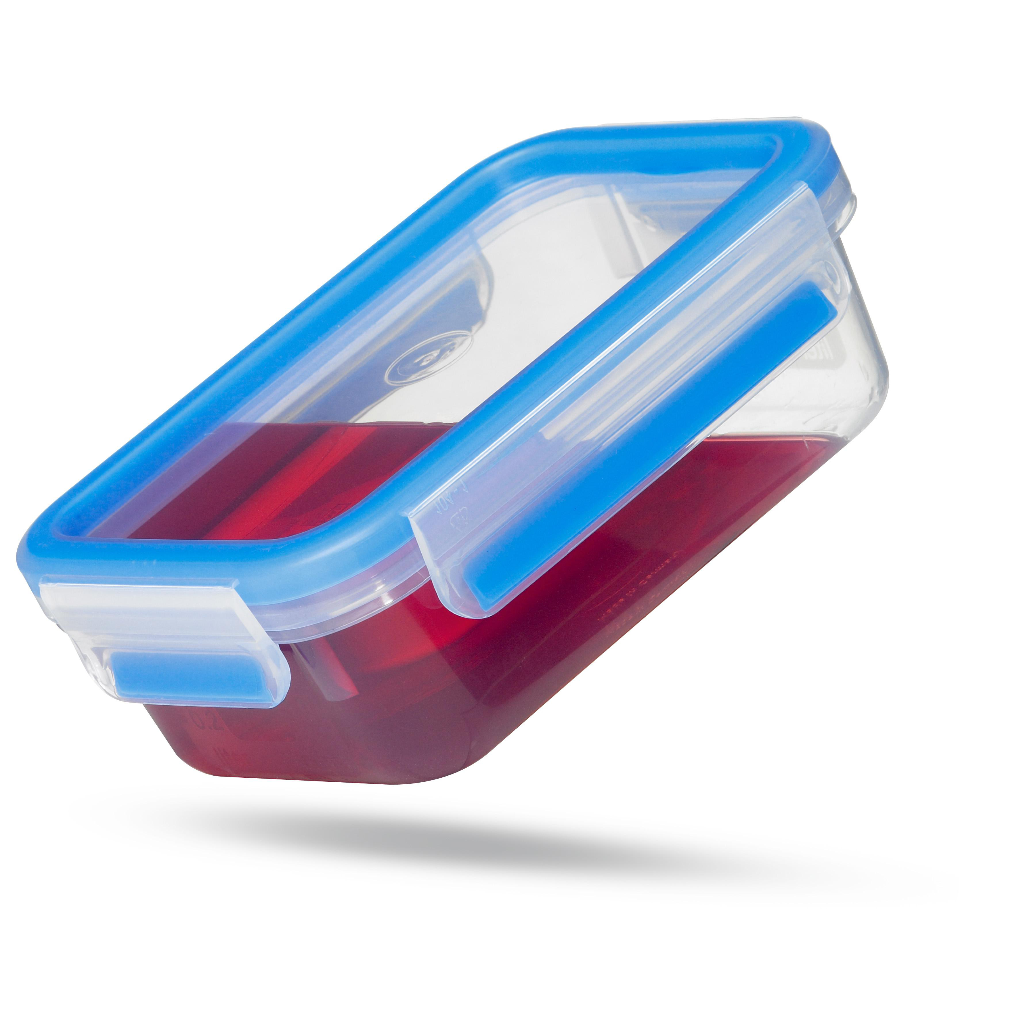 EMSA 508546 Clip&Close Frischhaltedose Blau/Transparent
