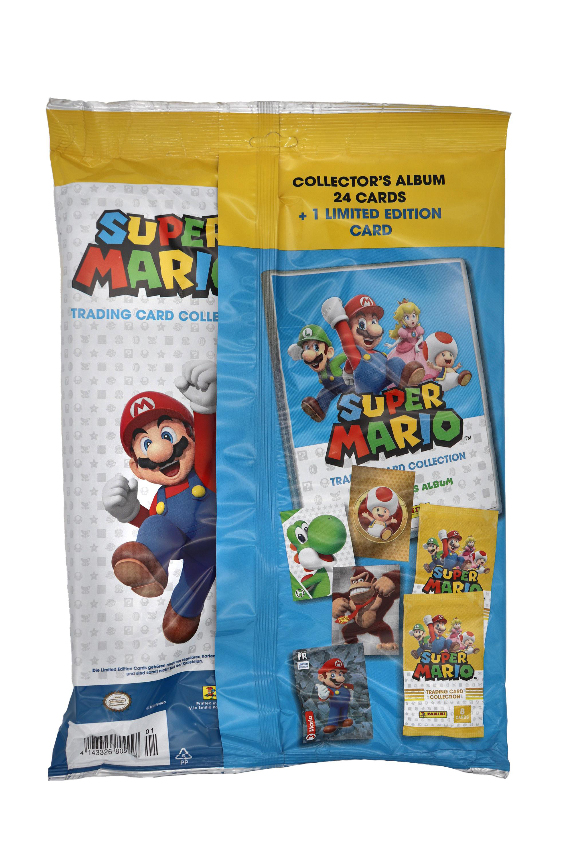 Sammelkarten Nintendo PANINI Mario Starter-Set Super