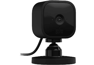 BLINK Überwachungskamera Blink Mini 2, Innen, 1080p, Nachtsicht, Bewegungserfassung, 2-Wege-Audio, Schwarz