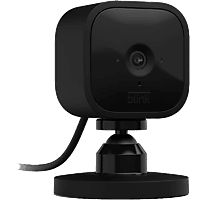 BLINK Überwachungskamera Blink Mini 2, Innen, 1080p, Nachtsicht, Bewegungserfassung, 2-Wege-Audio, Schwarz