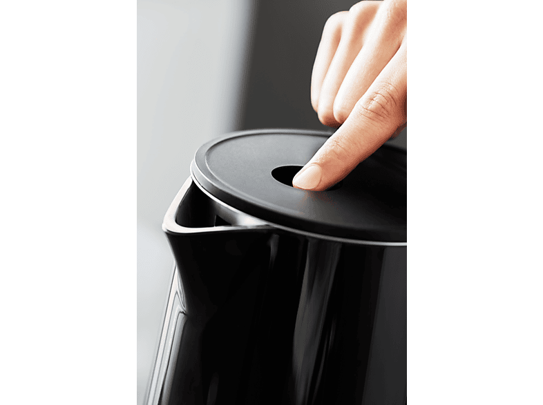 Krups Smart'n Light BW801810 Bollitore Elettrico 1,7L | 5 Temperature Con Display Digitale | Doppia Parete | Interno In Acciaio Inox | Nero