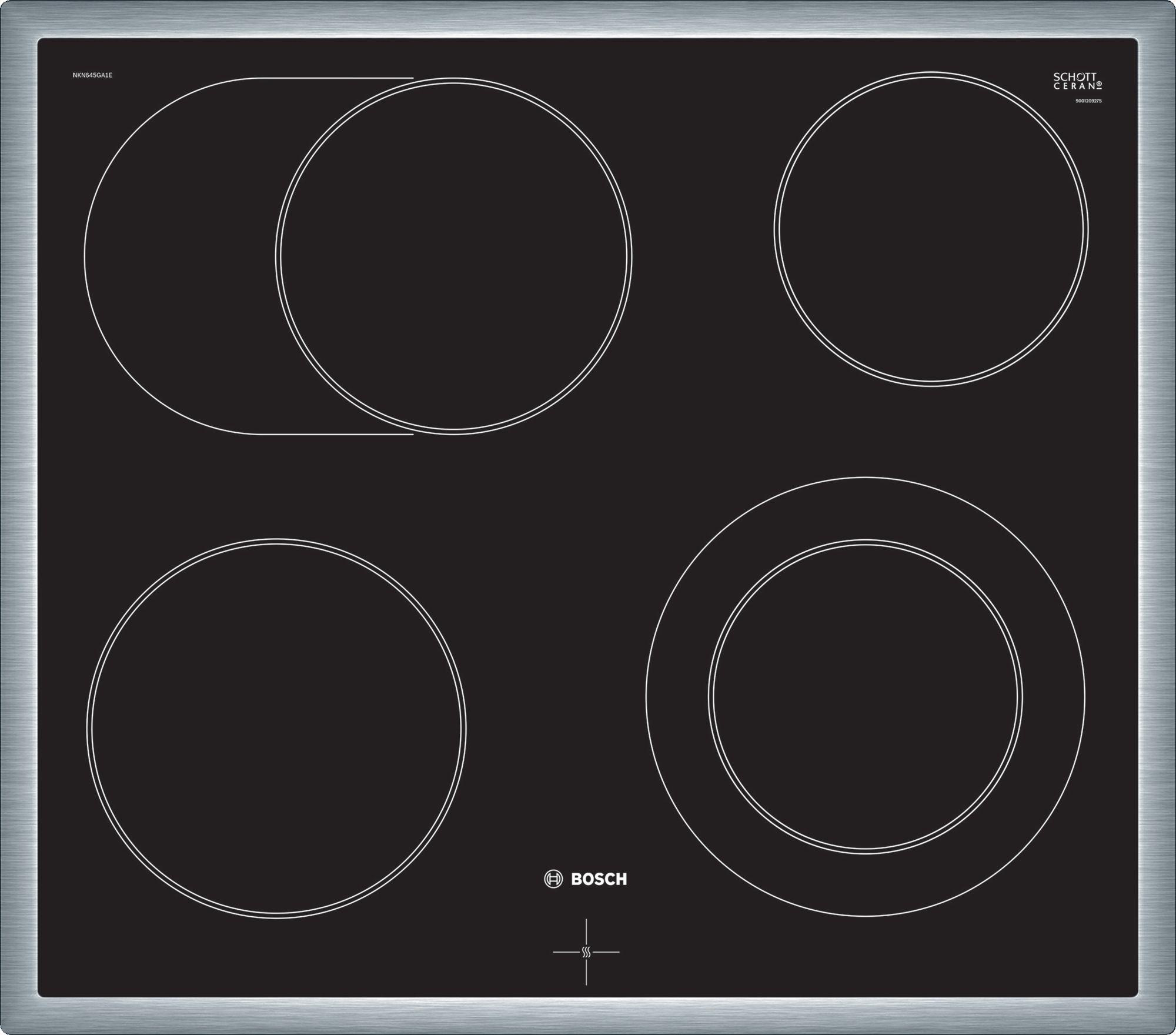 BOSCH HND411LS65 EOX5 (Backofen), Serie 4 (Kochfeld), Einbauherdset (Glaskeramikkochfeld, A, 71 l)