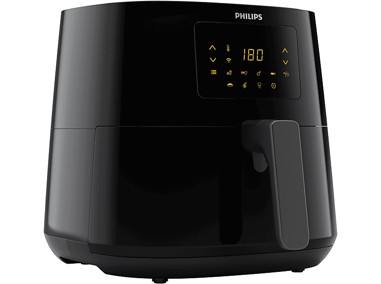 REACONDICIONADO Seminuevo Excelente Freidora de aire - Philips AirFryer HD9280/90 XL, 2000W, 7 Programas, Tecnología RapidAir, 1,2kg