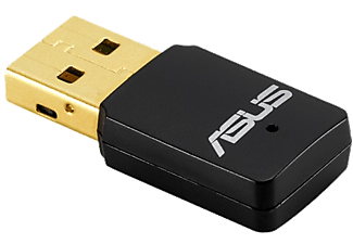 Adaptador WiFi ASUS USB-N13 Adaptador USB WiFi N, Hasta Mbps, cifrado WEP, WPA2 WPA3