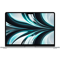 APPLE MacBook Air (2022), MLY03D/A, Notebook mit 13,6 Zoll Display, Apple M2 Prozessor, 8 GB RAM, 512 GB SSD, M2 GPU (10 Core), Silber