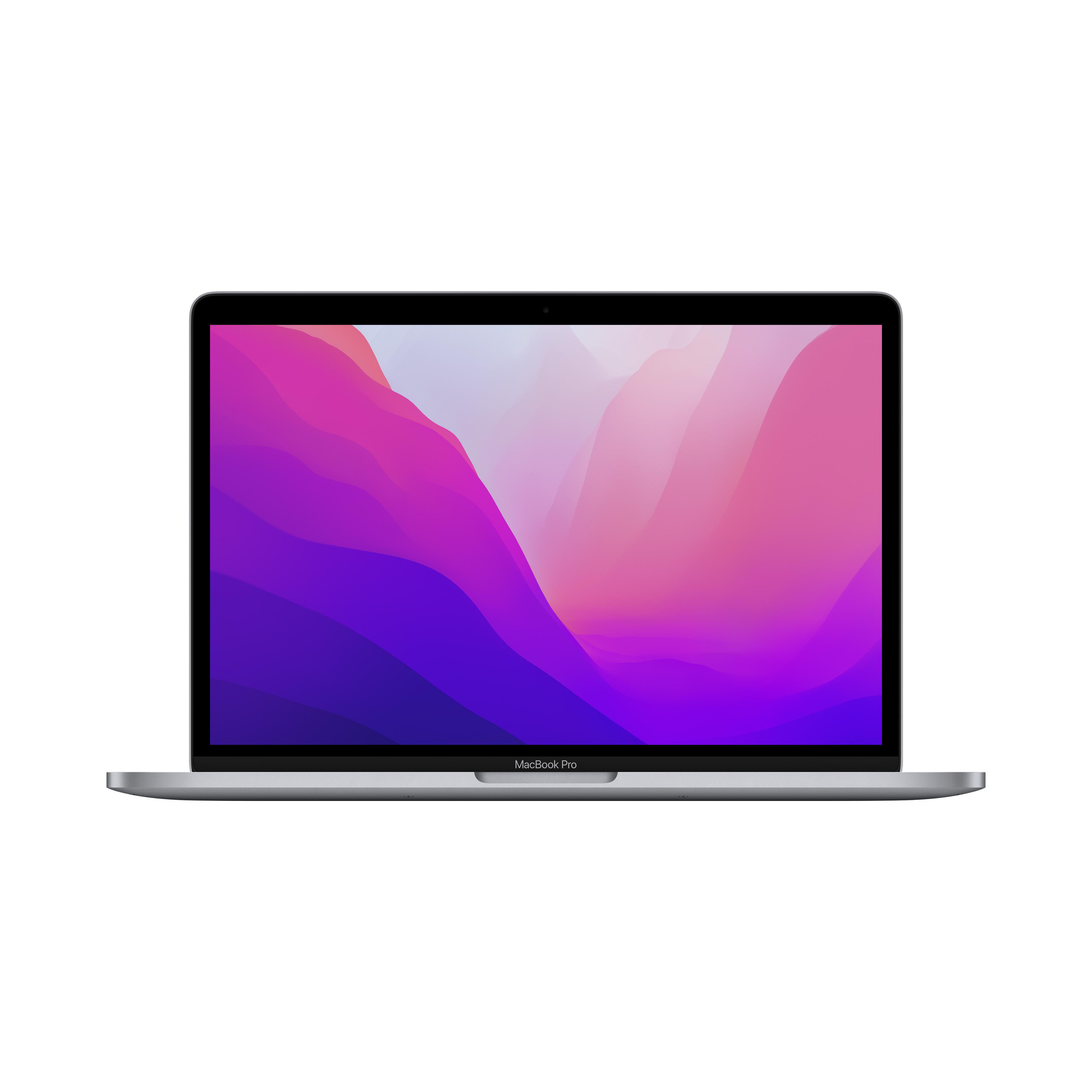 APPLE MacBook Pro M-Series (M2,2022), SSD, Prozessor, GB GB RAM, Grau 13,3 Display, 8 mit Space M2, 256 Apple Notebook Zoll