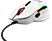 GLOURIOUS Model I Gamingmus med RGB och 9 knappar - Vit