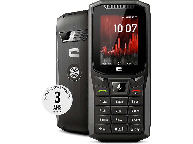 CROSSCALL GSM Core-S4 Dual-SIM 4G Noir (1004010501053)