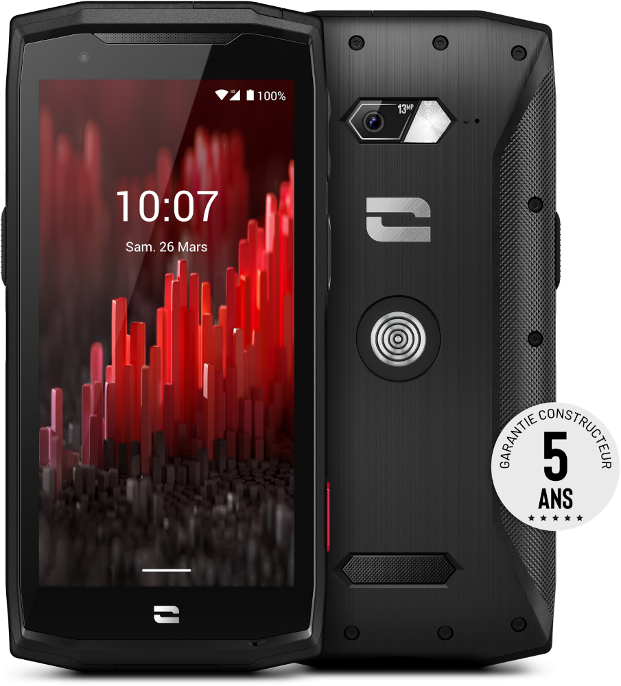 CROSSCALL Smartphone Core-M5 Dual SIM 32 GB Zwart (COM5.SP.OPM)