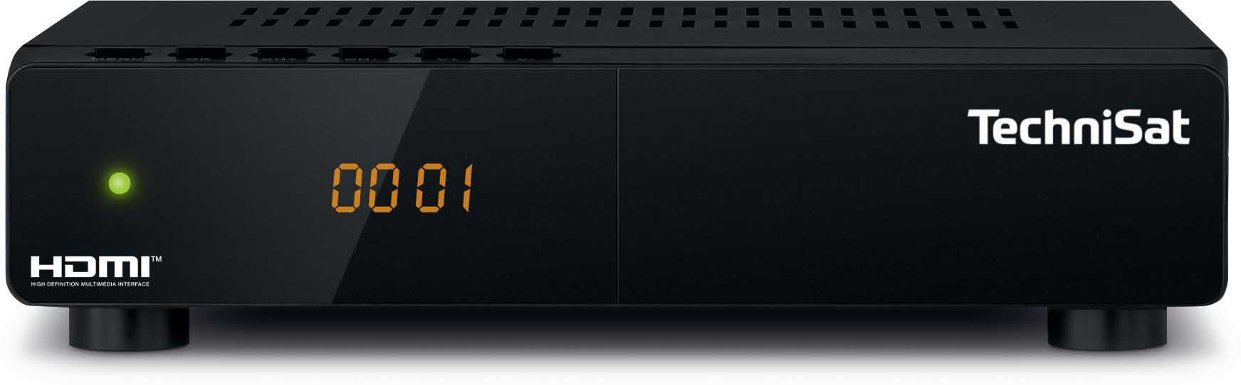 HDTV-Receiver TECHNISAT DVB-S2, HD-S Schwarz) (HDTV, 261 DVB-S,