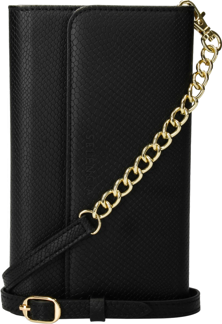 SELENCIA Mini tas Tierra Galaxy A13 4G Zwart (SH00050088)