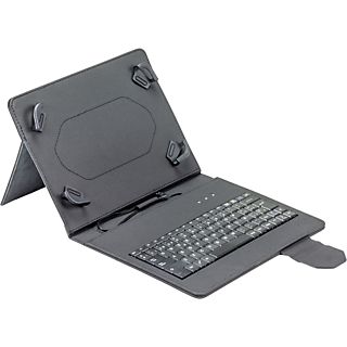 Funda tablet - Maillon Technologique MTKEYUSBSPA, Para tablet de 9.7” a 11”, Con teclado, Tipo libro, Universal, Multicolor