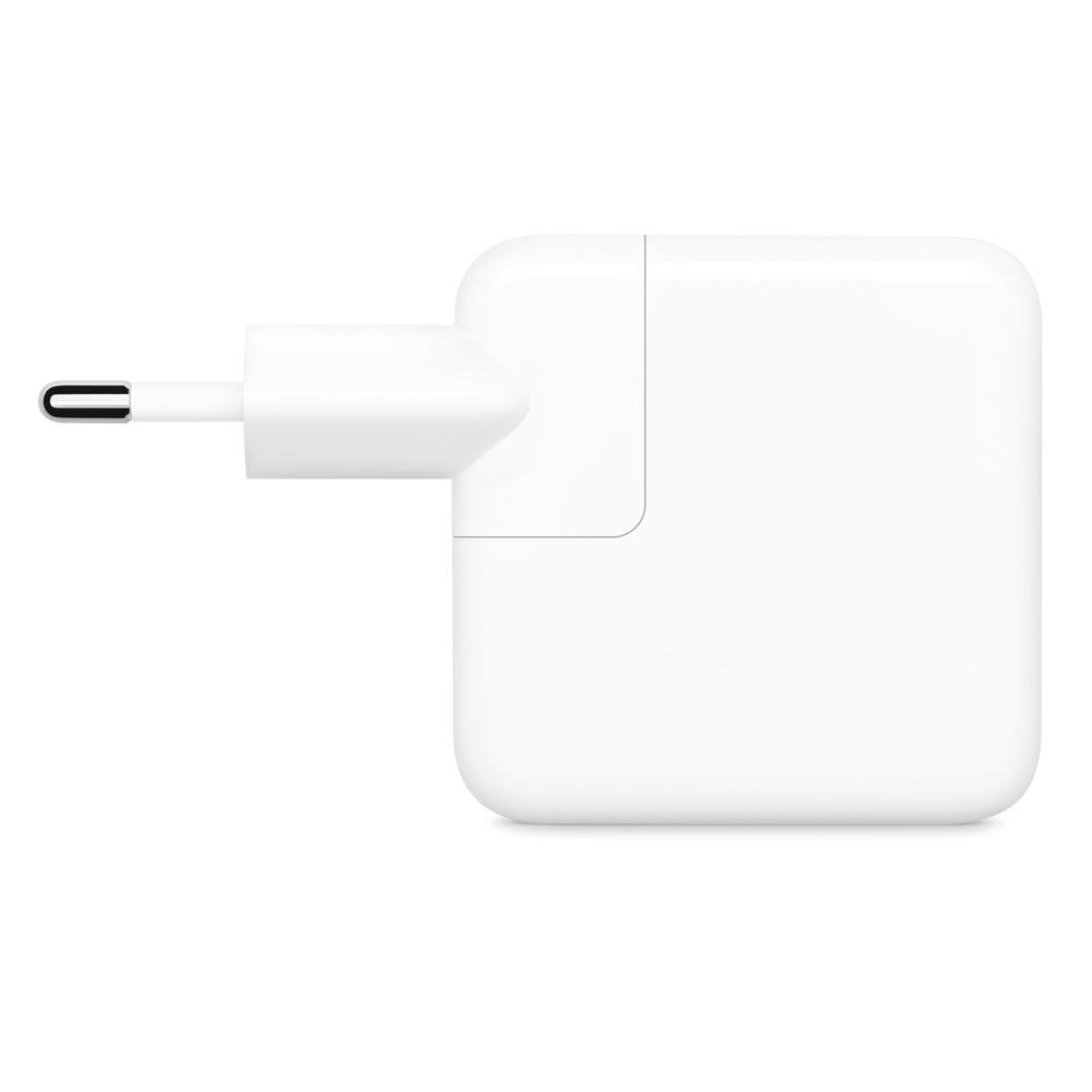 APPLE Dual 35 Netzteil USB-C Apple Adapter Power Weiß W, Port