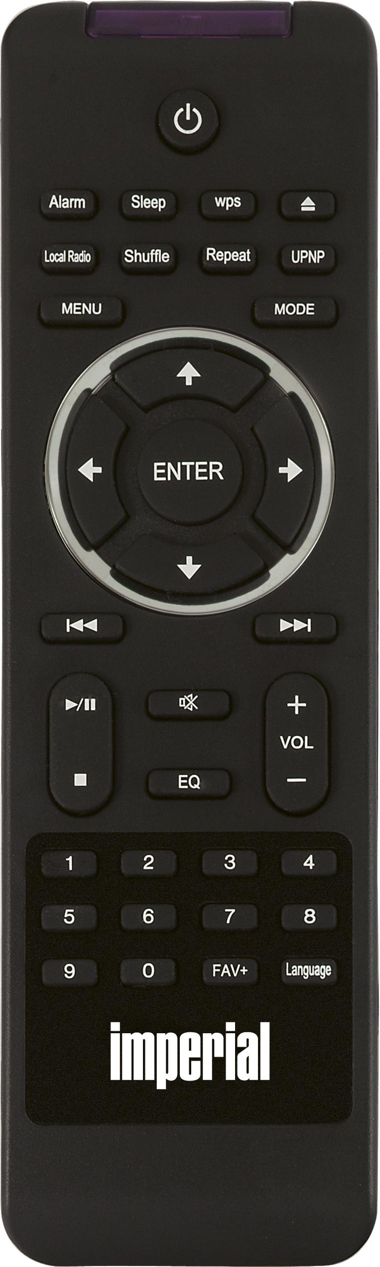 IMPERIAL DABMAN i205CD DAB+ Radio, digital, Internet Radio, DAB+, DAB, FM, Bluetooth, Schwarz