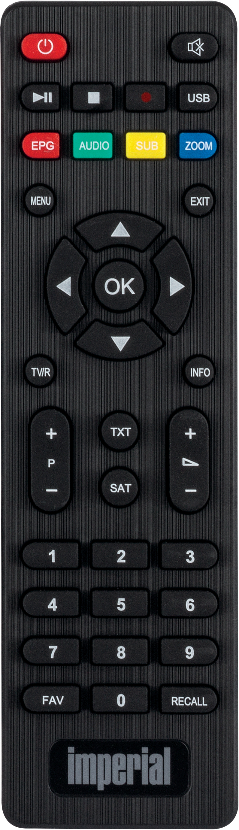 IMPERIAL HD 5 kompakt   Receiver (HDTV, Schwarz)