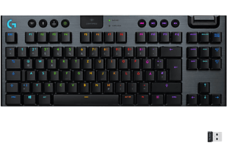 LOGITECH Gaming Tastatur G915 Tactile Carbon RGB, Bluetooth/USB, Mechanisch, QWERTZ