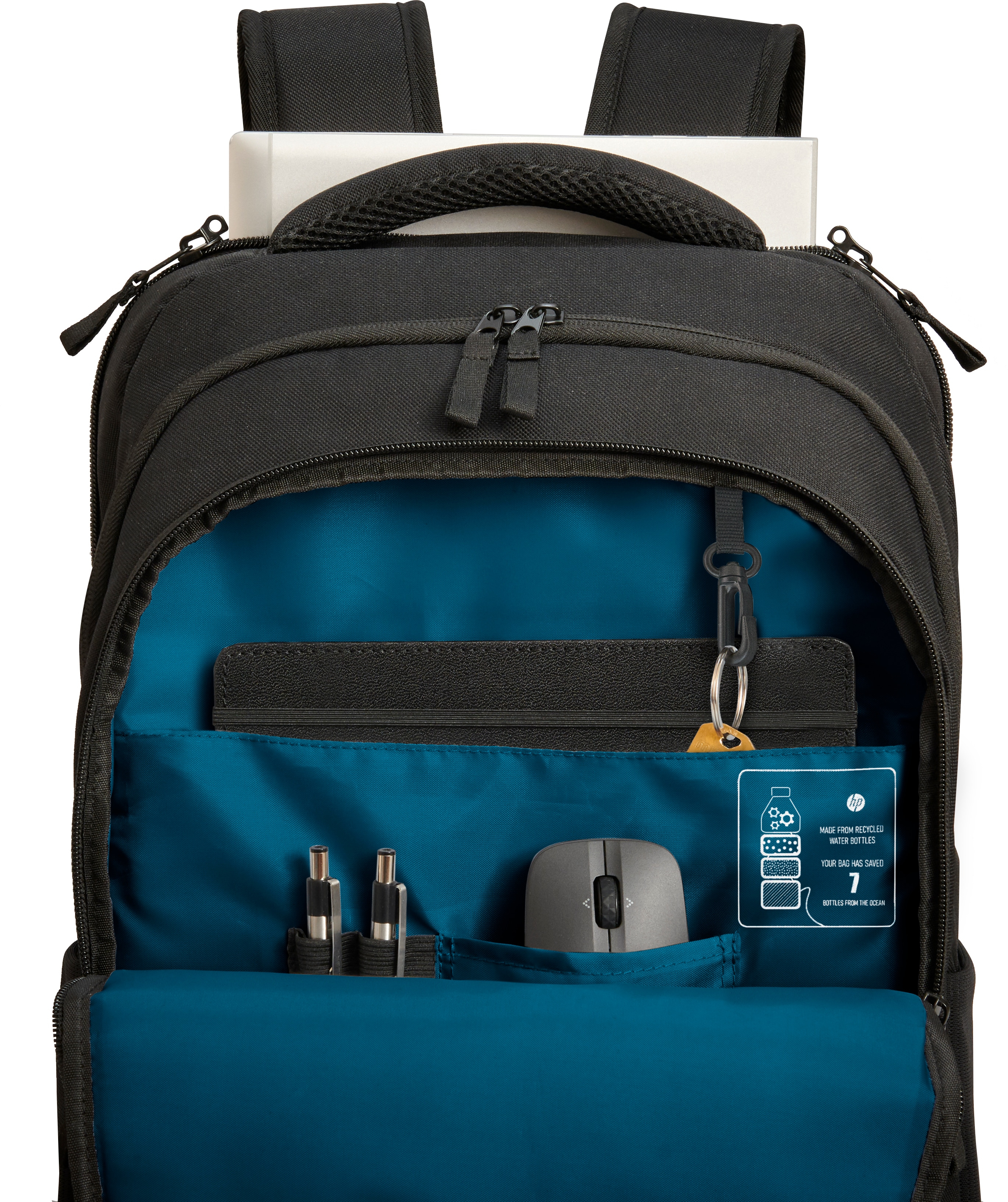 HP Professional Notebook Tasche Rucksack für universal Kunststoff, Schwarz